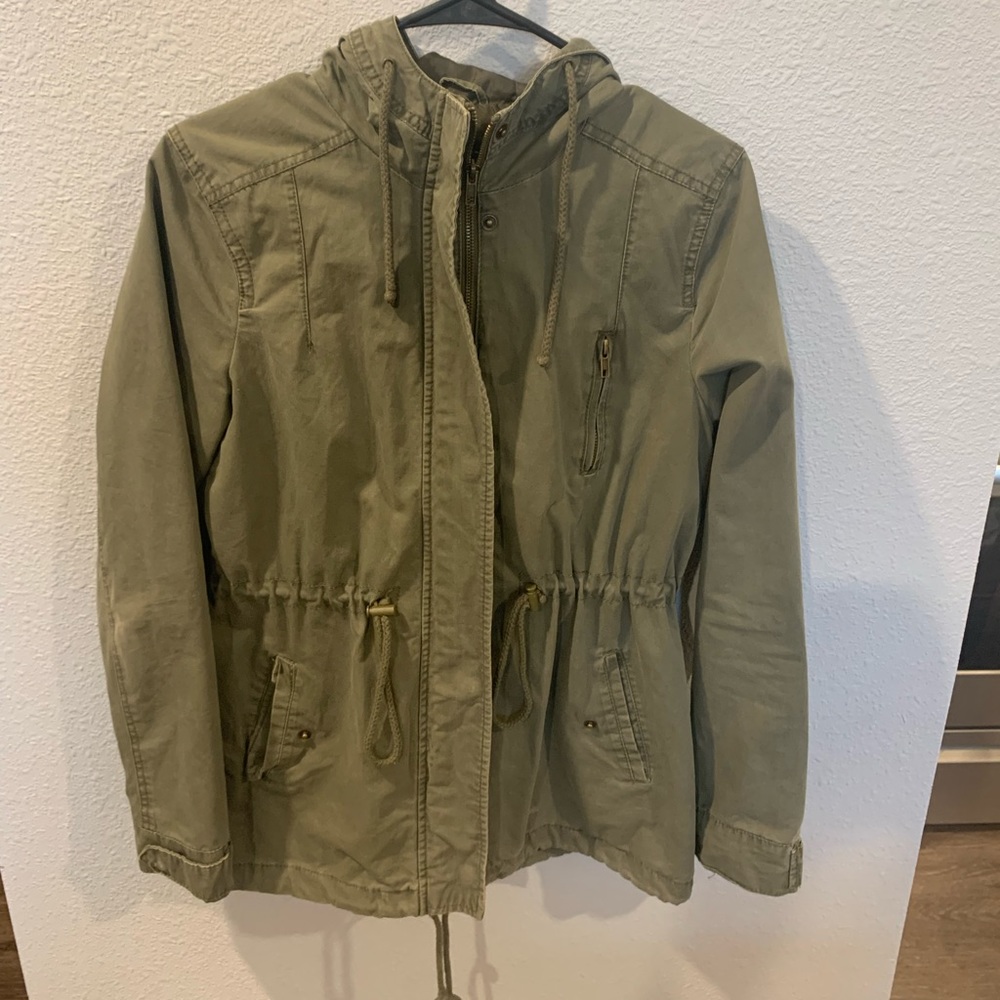 Army green jacket